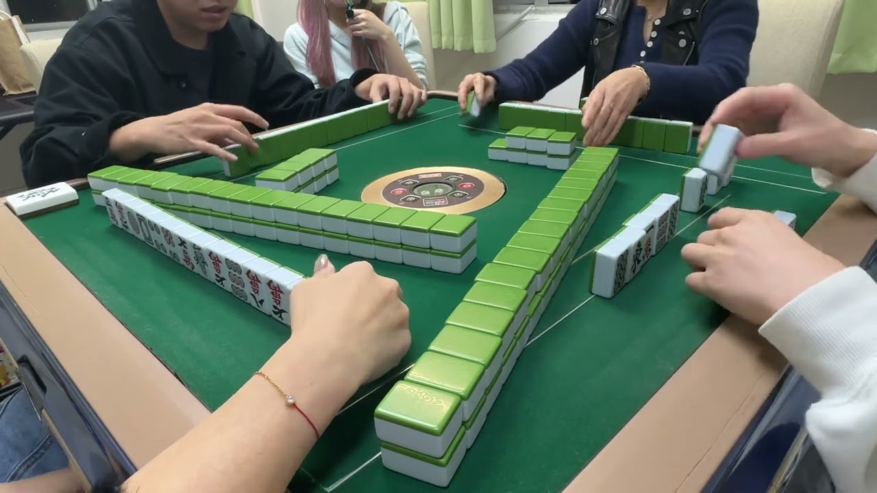 Mahjong161.立直步步高跑馬仔三回之三：好邪，被Jj搶槓，即時冧檔。