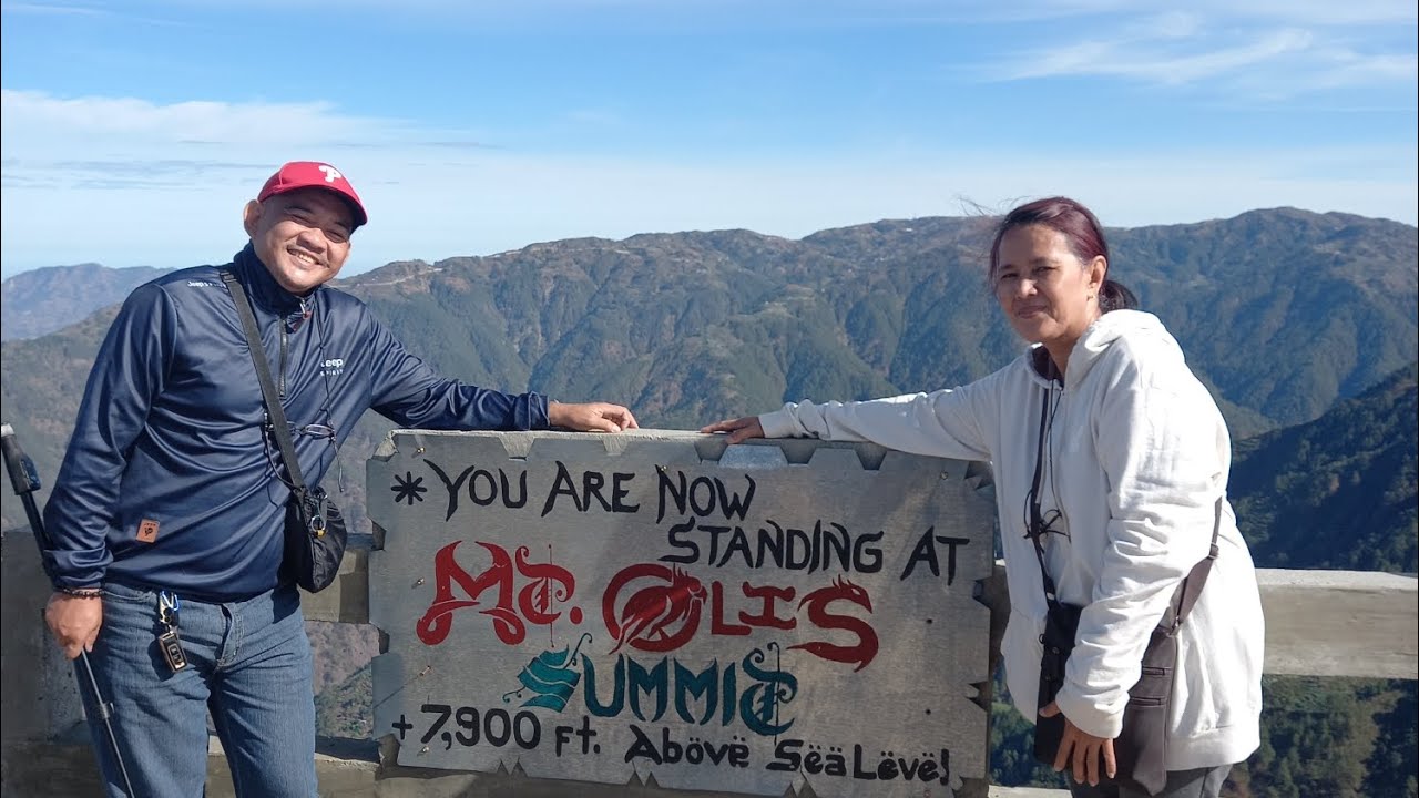 Atok Benguet - New Highest point Mt. Olis Viewpoint 7900 feet above sea level (March 29, 2024)