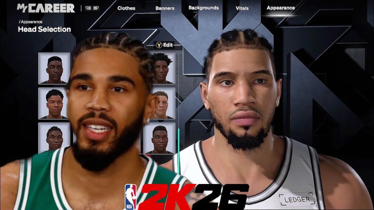  MIND-BLOWING  JAYSON TATUM FACE CREATION  2K26
