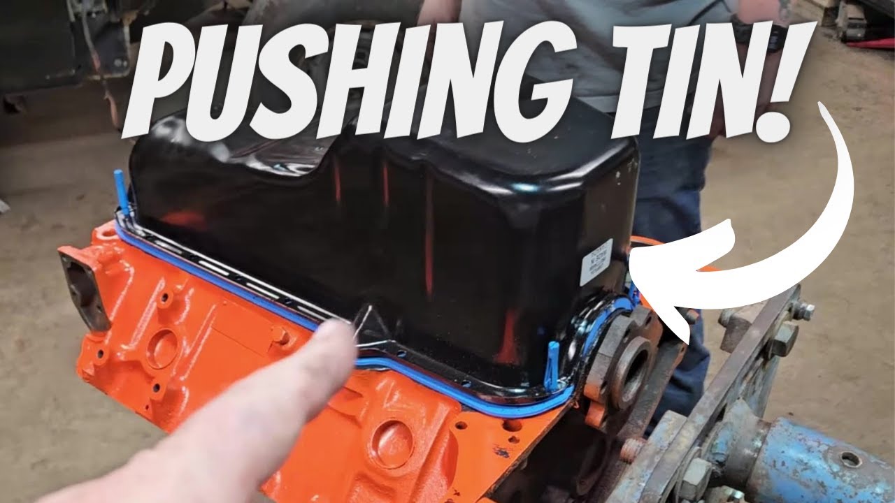 How to Easily Install a New SBC Timing Cover & Oil Pan Gaskets
