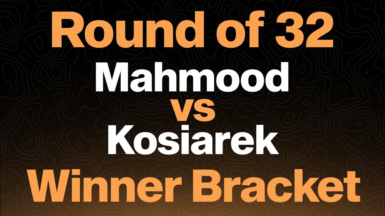 KEL3 LAN Round of 32: Mahmood vs Kosiarek