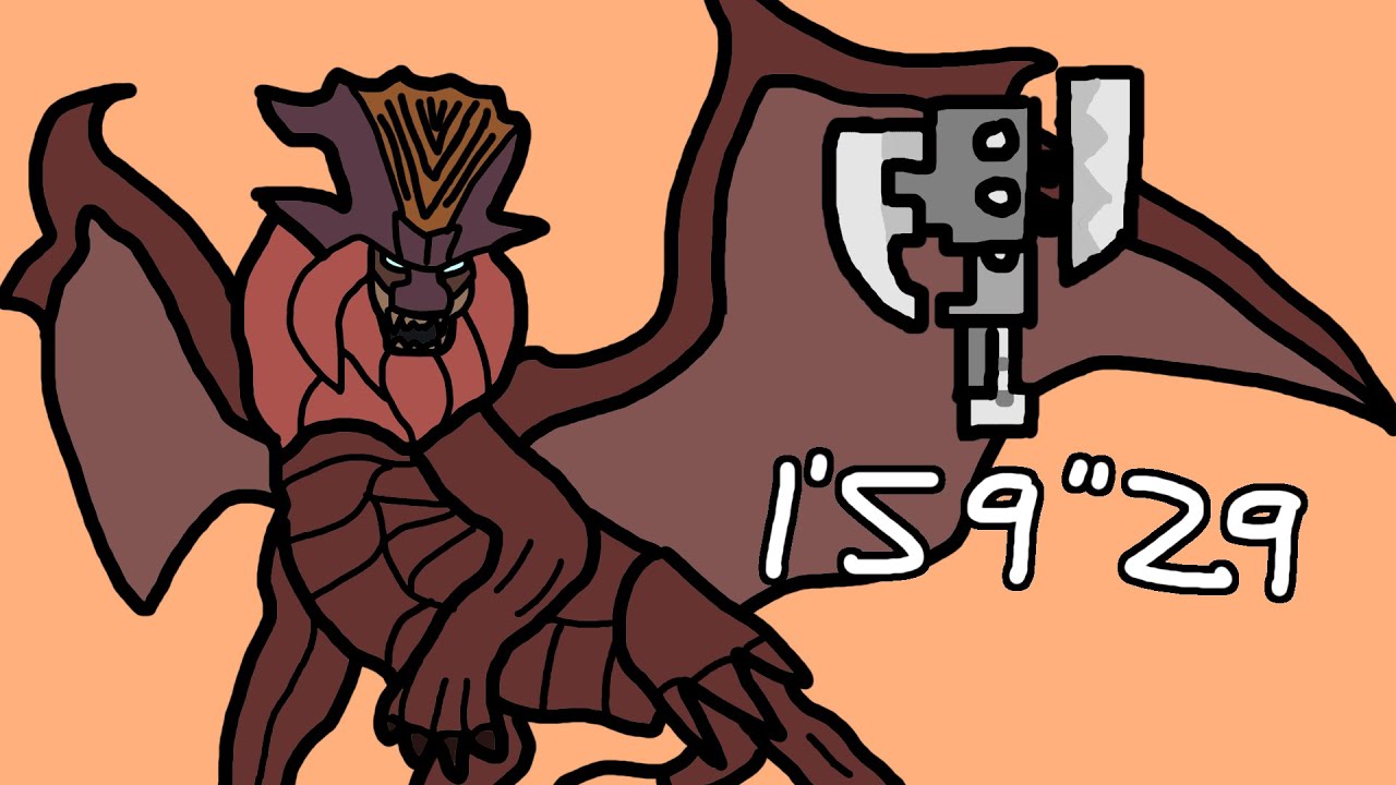 monster hunter rise sunbreak - teostra switch axe solo 1'59