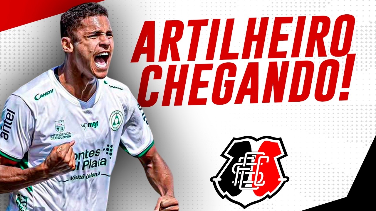 CENTROAVANTE ARTILHEIRO CHEGANDO NO SANTA!