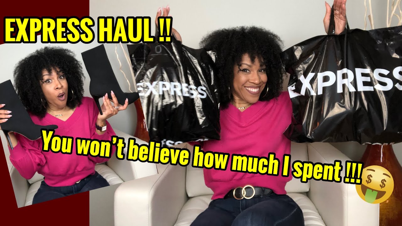 EXPRESS HAUL 2019!! :  SEE WHAT I BOUGHT FROM EXPRESS + HOW MUCH I SPENT !!