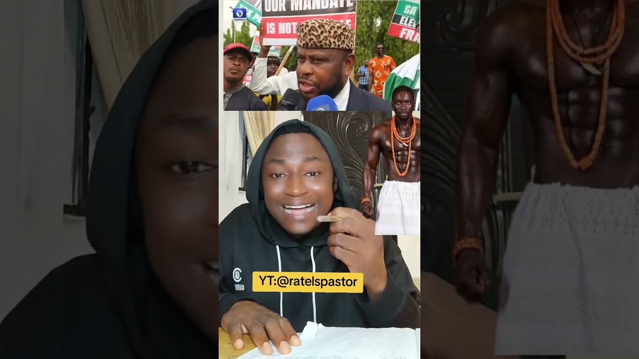 vdm forces Amaechi Rotimi & his son into protest ground #vdm #fyp #ratel #ratelmovement #amaechi 