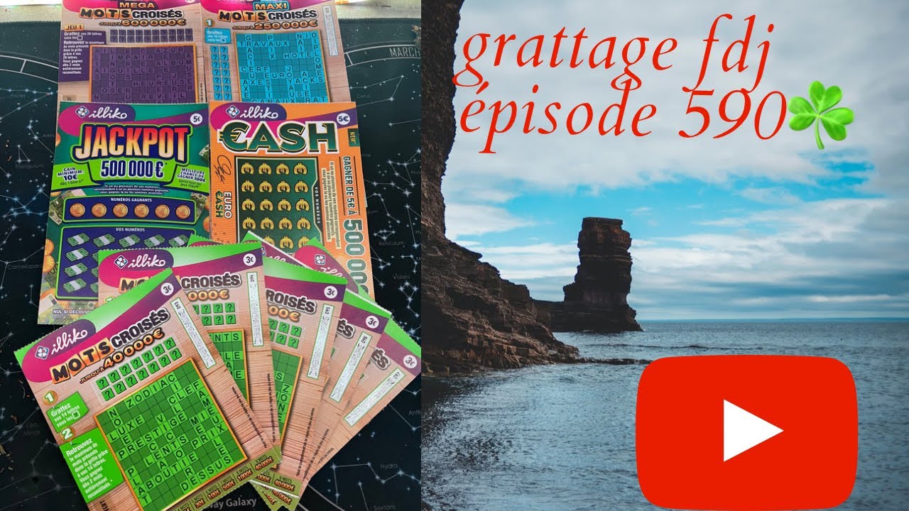 Grattage FDJ épisode 590☘️..