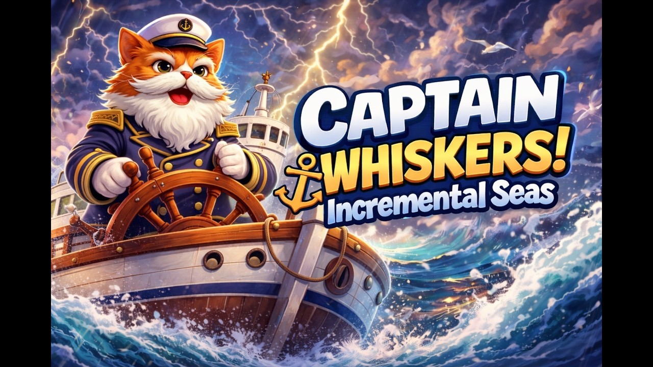 Captain Whiskers: Incremental Seas – The Most Fearless Cat Captain?!