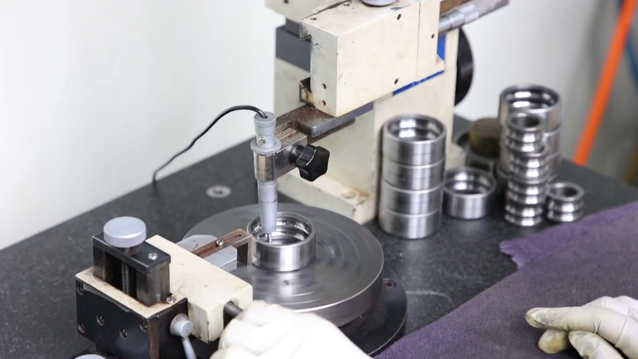 Y9025 roundness measuring instrument work video