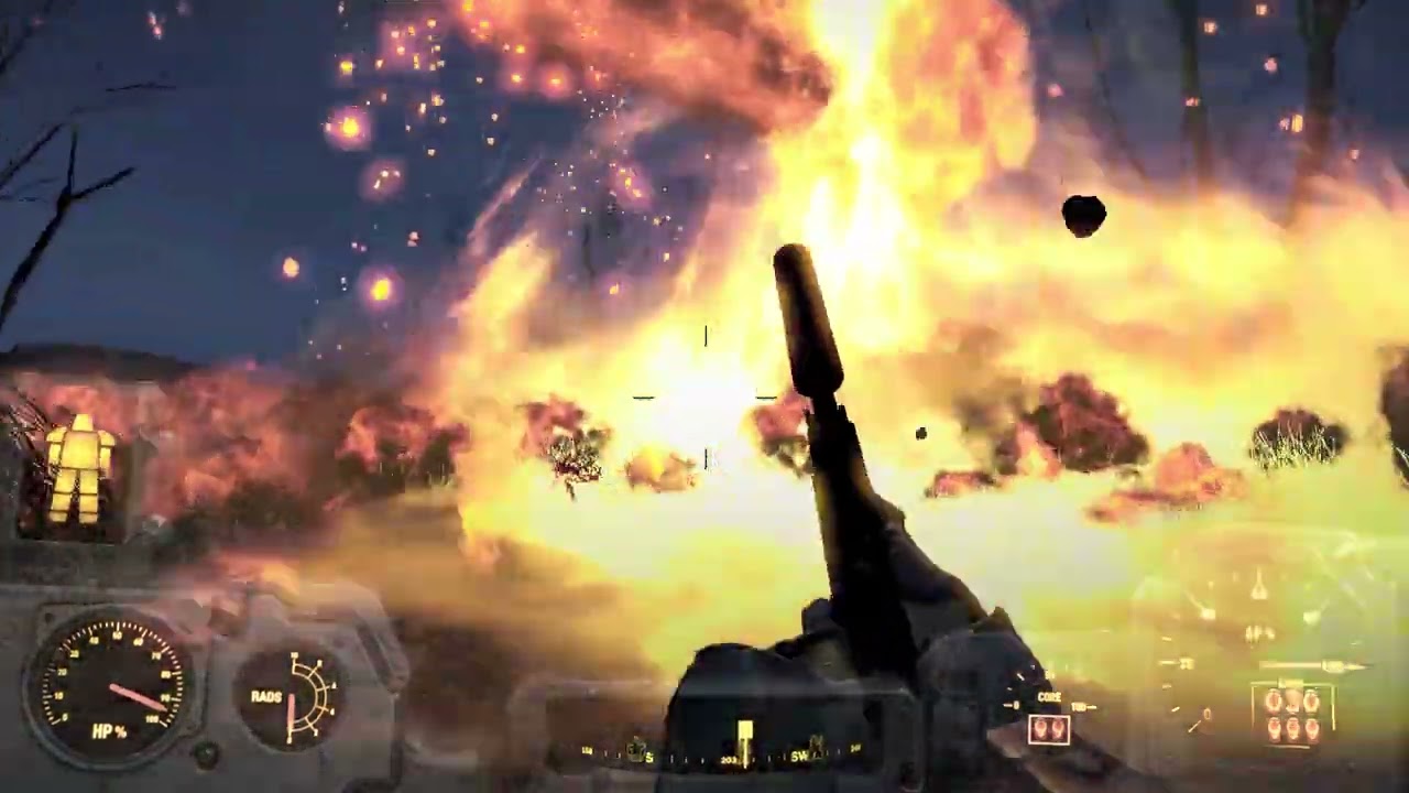 Fallout 4: Nuclear Winter Mobility Mutations + X-02 Devil's Inferno