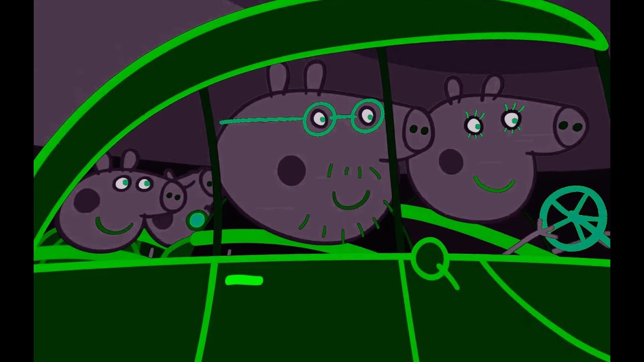 Peppa ! Drive, Peppa, Car run Puddle! Effects Sponsored By Klasky Csupo 2001 Effects