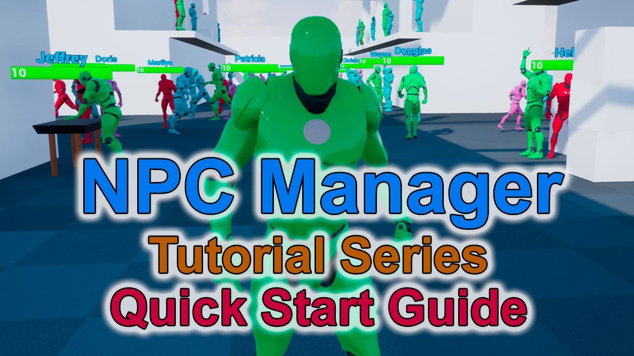NPC Manager &mdash; обучающая серия &mdash; краткое руководство