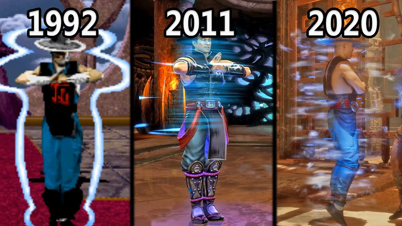 Evolution of Kung Lao's Tornado Spin (1992-2020)