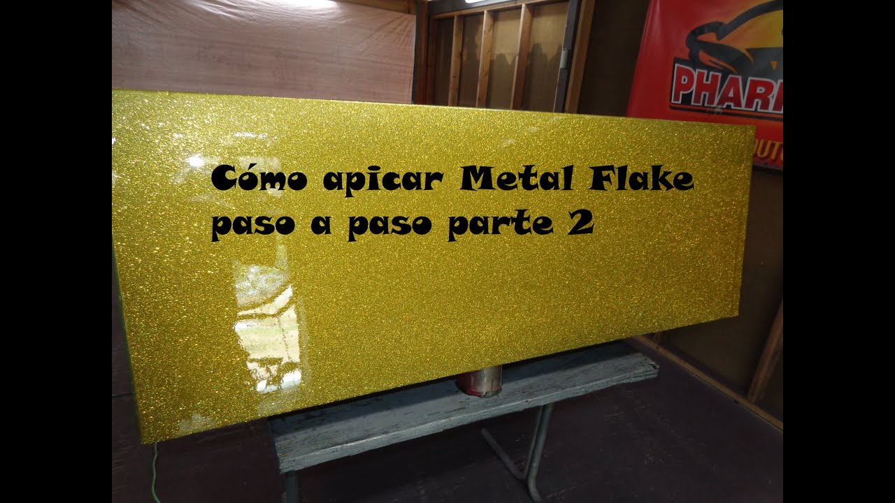 Cómo apicar Metal Flake paso a paso parte 2