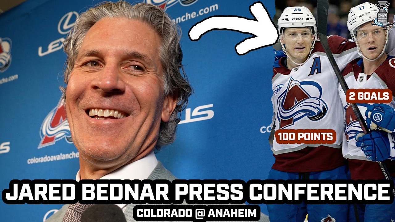 Jared Bednar Says Avs NOT Satisfied, POSITIVE Power Play, PRAISES Landeskog & More After WIN @ Ducks
