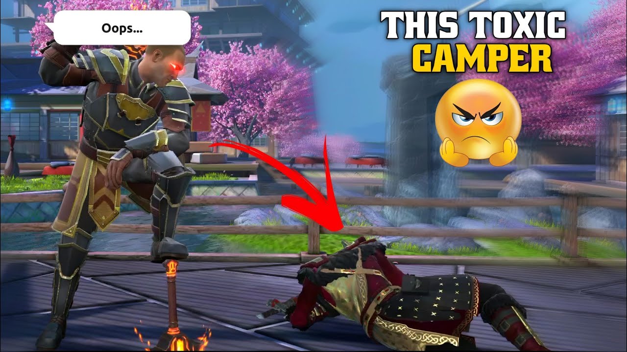The Most Toxic Camper & Spammer Ever In Sfa History 😡 @exploreswat98  Shadow Fight 4 Arena |