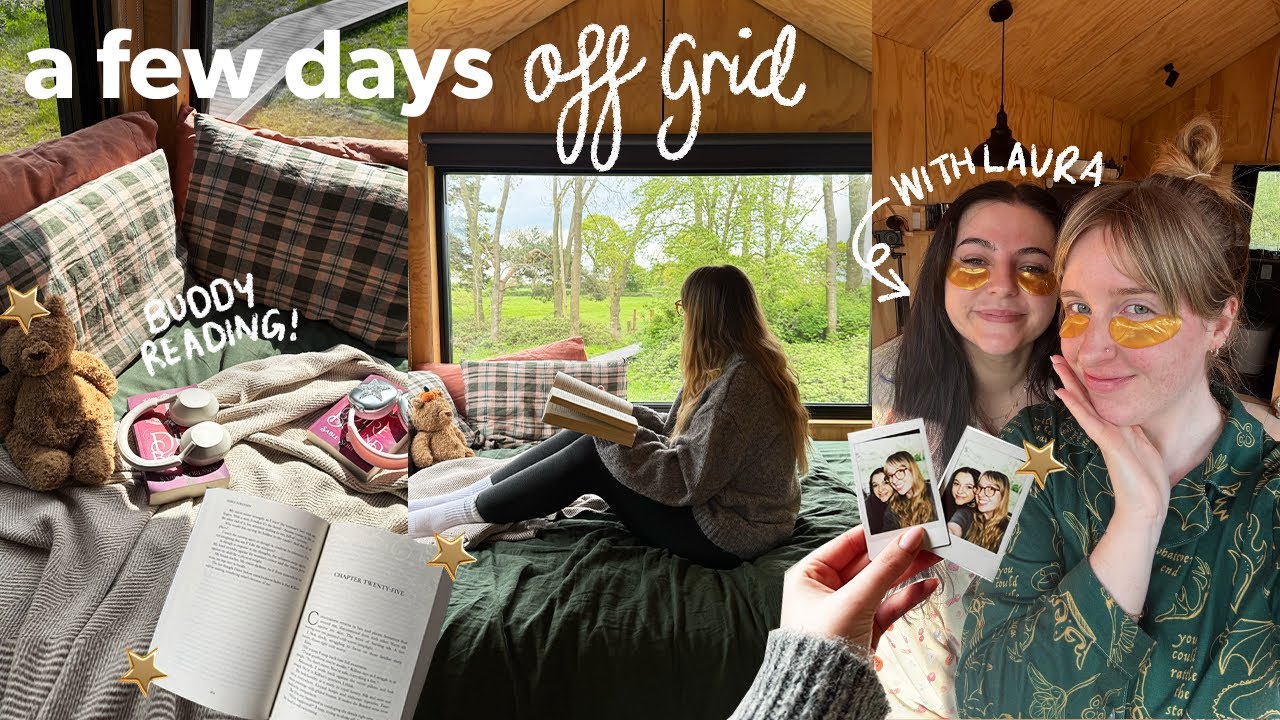 Spend a few days off grid with me &  @Laura   📚⭐️ Buddy reading and cosy hang out