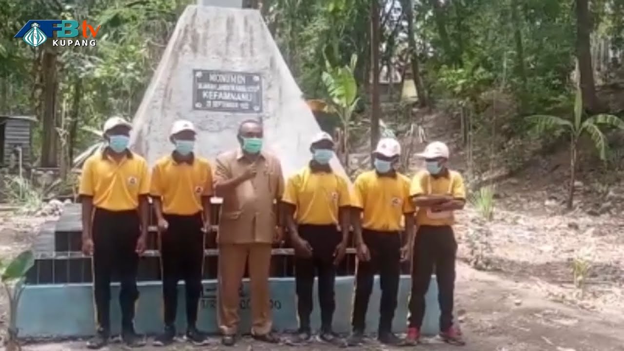 Finish Napak Tilas di Monumen Kefamenanu - Timor Tengah Utara