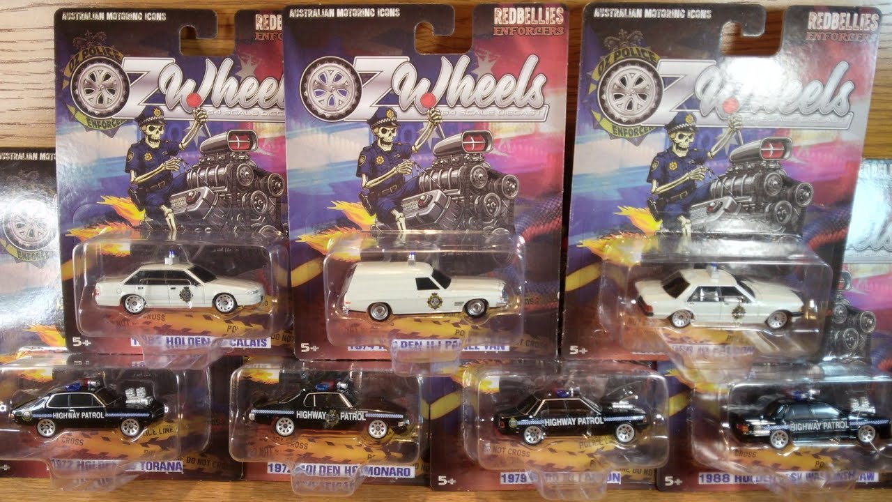 Дополнительное издание: OZ Wheels Полиция и дорожный патруль. Масштаб 1:64, литая модель.