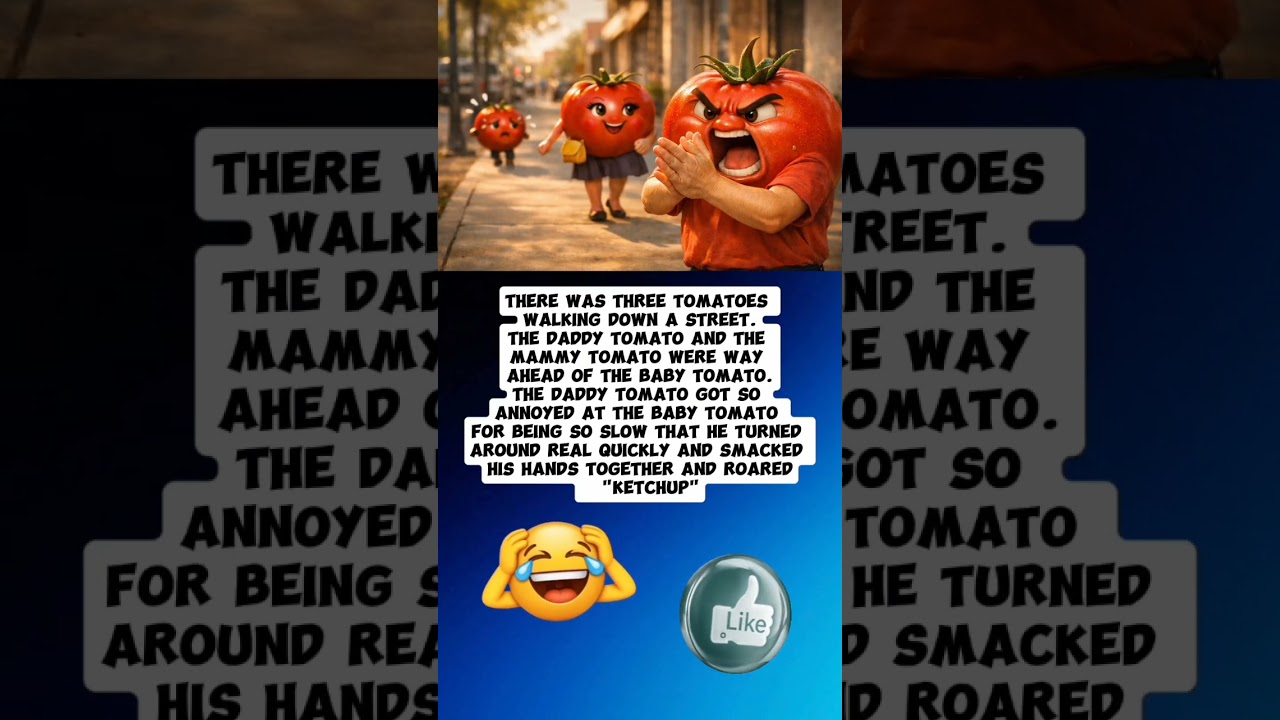 The Three Tomatoes 🍅😂 #shorts