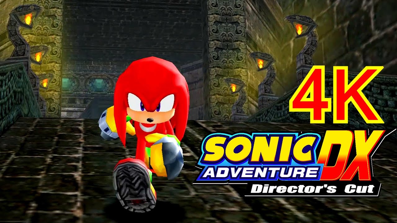 Sonic Adventure DX - Lost World (Sonic level!!!) - Knuckles 4K 60 fps