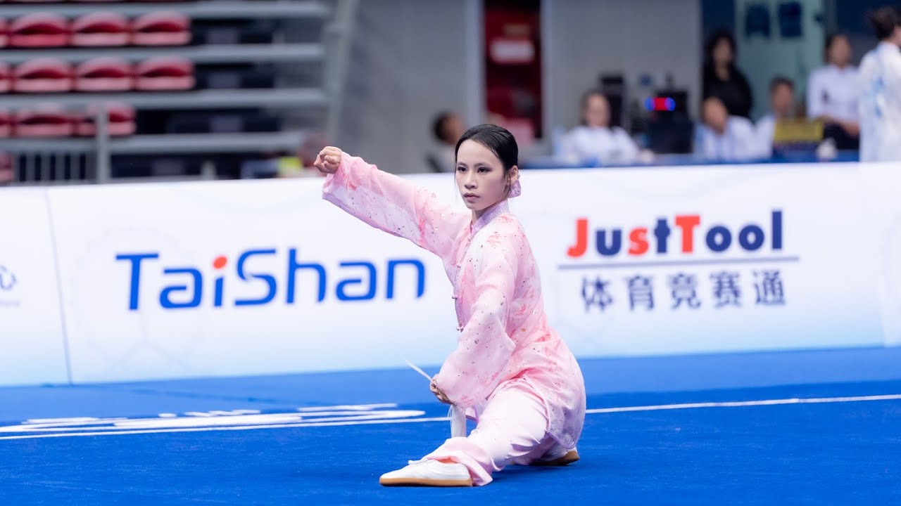 2024冠军赛 女子太极剑  第7名 江苏 胡欣妍 9.656分 2024年全国武术套路冠军赛 女子太极剑 TaiJiJian