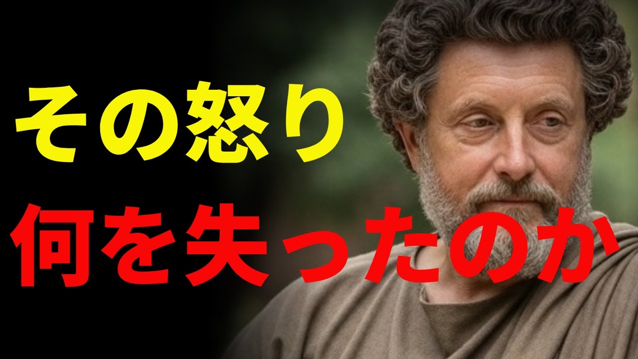怒りに従ったその先で、何を失うのかご存じでしょうか