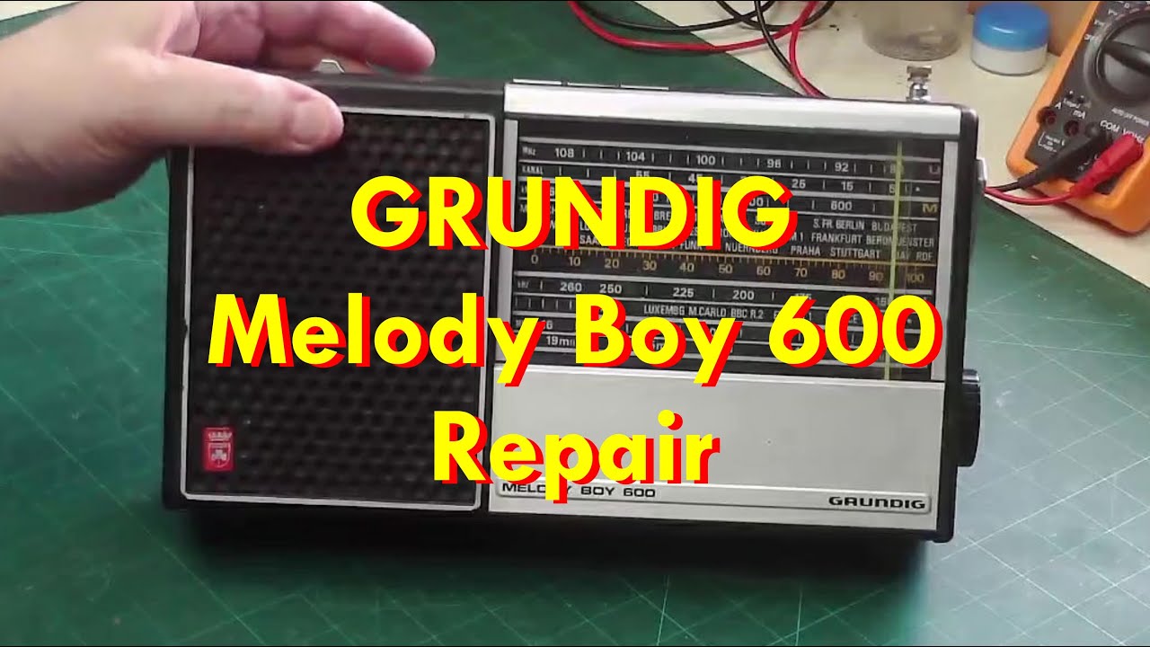 Grundig Melody Boy 600 Repair