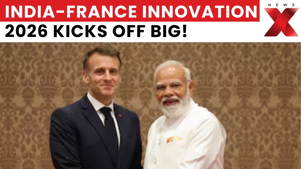 PM Modi & Macron Launch India-France Year of Innovation 2026 at Gateway of India | NewsX