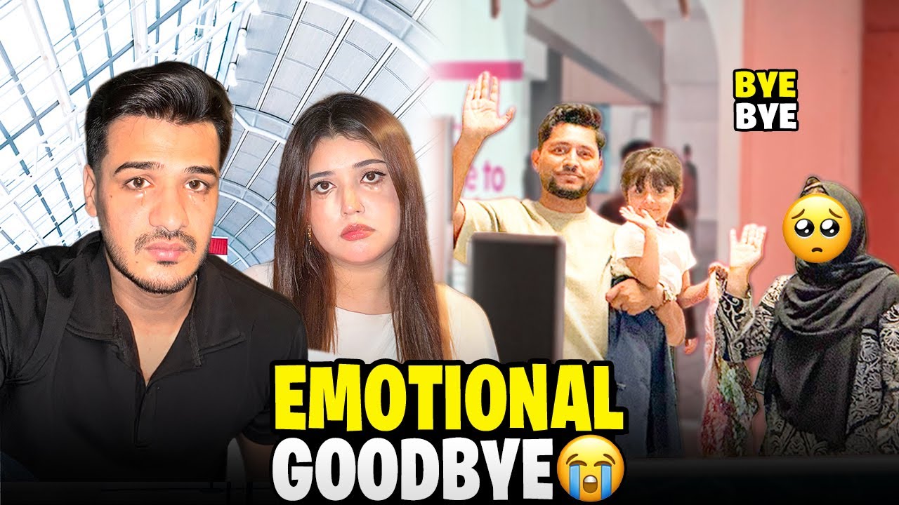 Most Emotional Good Bye Ever 😢✈️ || Finally Landed In Pakistan 🇵🇰🥹