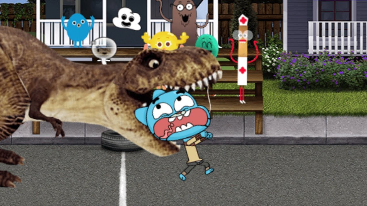The Amazing World of Gumball: The Gumball Games - World's Scariest Race (CN Games)