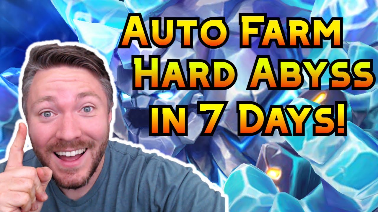 Giants Hard Abyss Auto Farm in ONE WEEK! - 2023 Summoners War Progression Guide #5