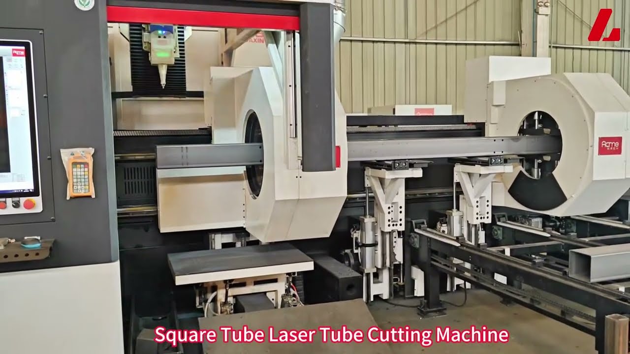 Square Tube Laser Tube Cutting Machine ##tubelasercuttingmachine