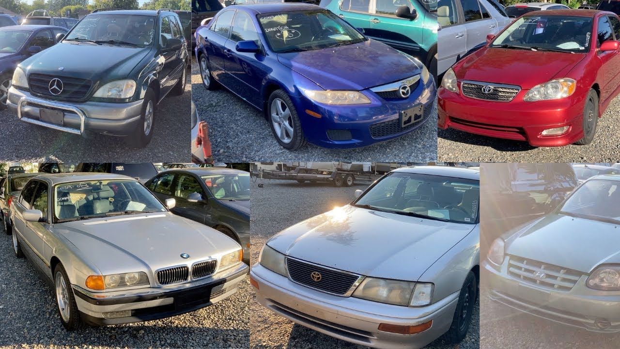 Прогулка по аукциону: Stick Corolla, Mercedes ML320, Mazda 6, Hyundai Accent, Avalon и многое дру...