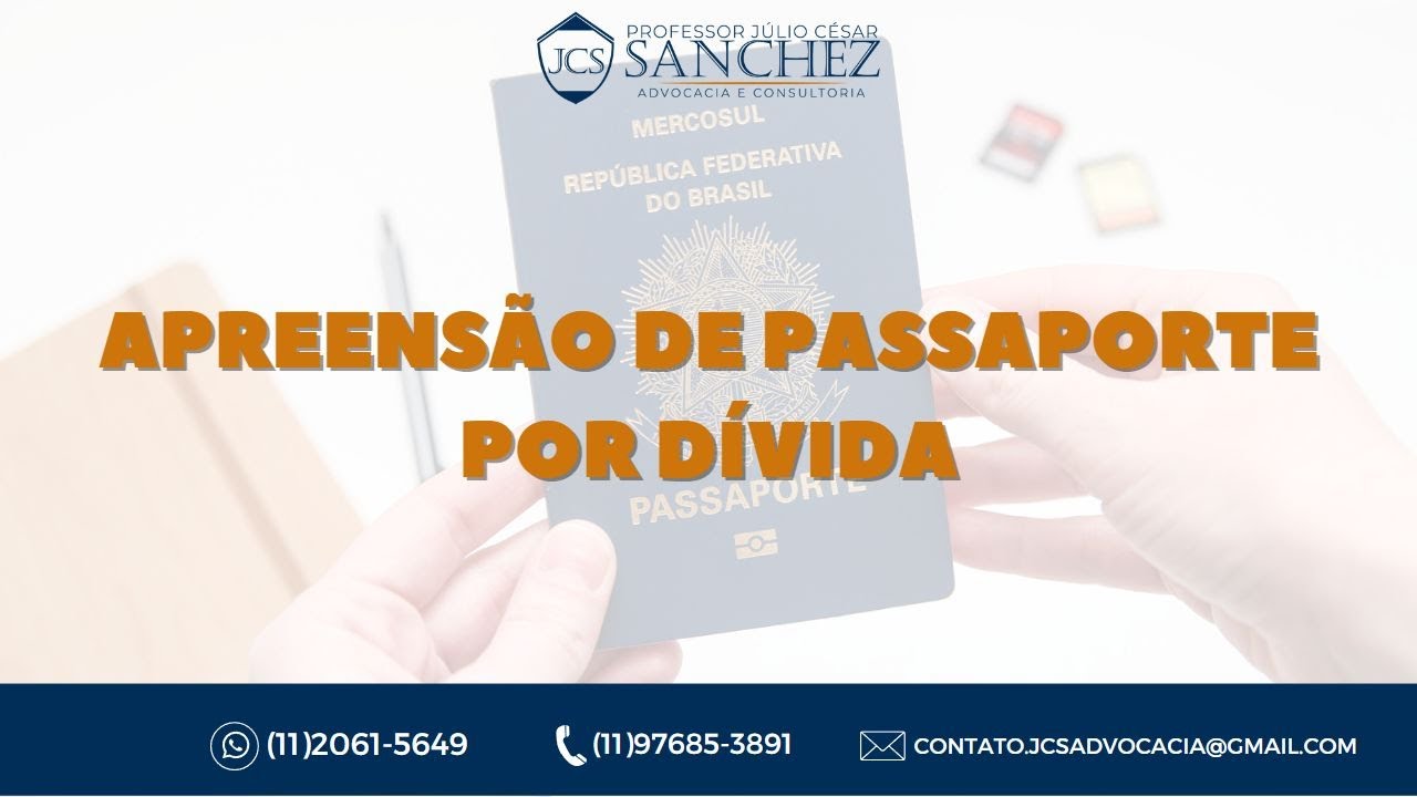 O que fazer se perder o passaporte por dívida?