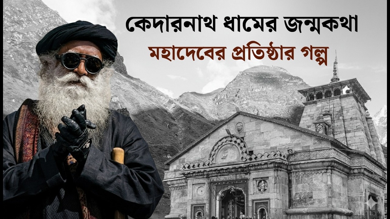 পৌরাণিক কাহিনিতে কেদারনাথ প্রতিষ্ঠার রহস্য | How Shiva Established Kedarnath | Sadhguru