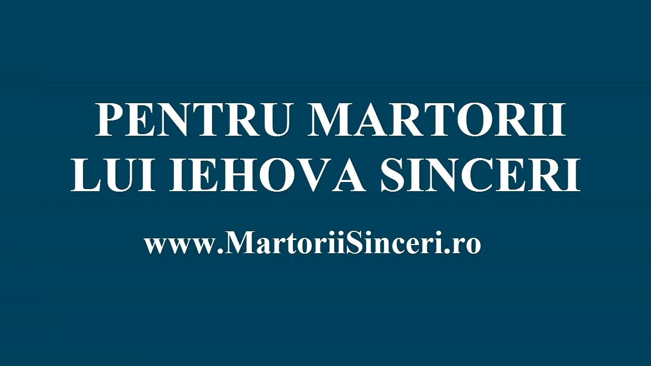 Toți creștini sunt unși, nu doar 144.000 | Martorii Lui Iehova