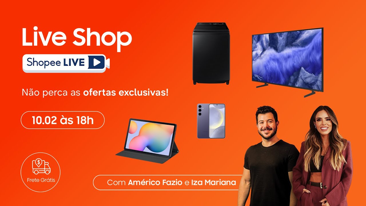 : Samsung & Live Shopee | Ofertas Exclusivas e descontos imperdíveis!