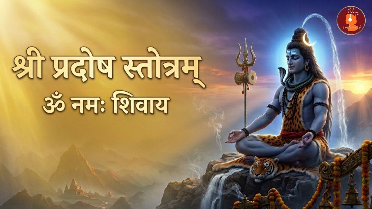 प्रदोष स्तोत्र | शिव आराधना संध्या समय #bhaktisong #bhajan #sandhyabhakti #shivbhajan