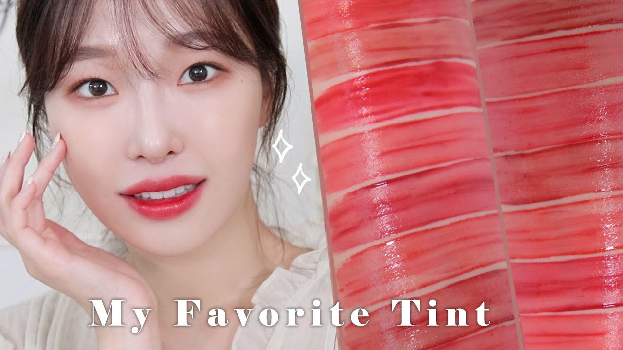 cc sub) 1만원대 퀄리티 실화✨촉촉 탕후루 틴트 10종🍒 웜/쿨/묻어남/착색ㅣFavorite Lipㅣ아랑