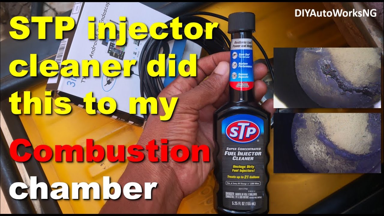 What STP fuel injector cleaner did in my combustion chamber