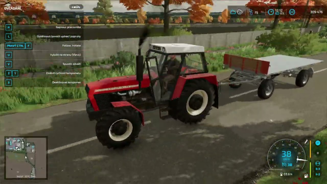 Farming simulator 22 Československá historická farma  #14  náklad vlny