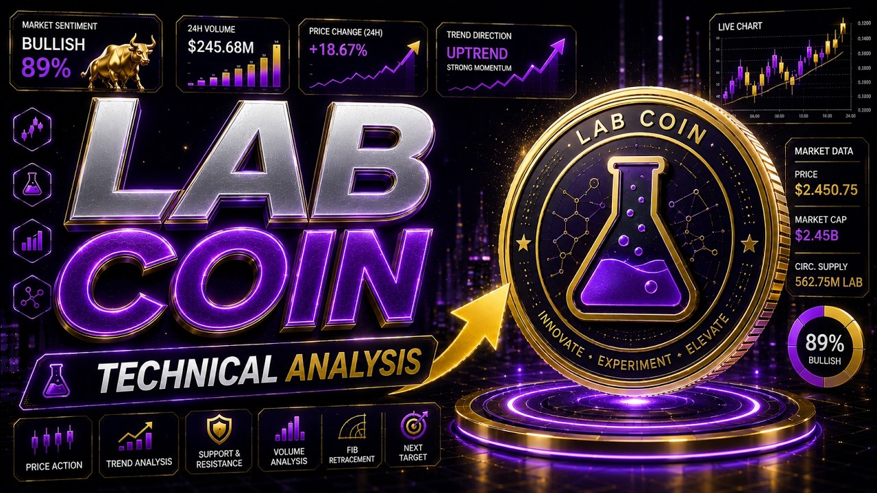 📈 LAB Technical Analysis Today | Key Support & Resistance Levels Explained I