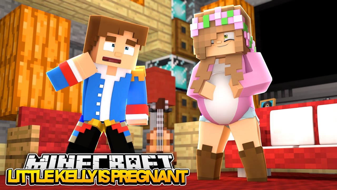 LITTLE KELLY IS PREGNANT!!! Minecraft Our Future Life w/Little Donny (Roleplay)