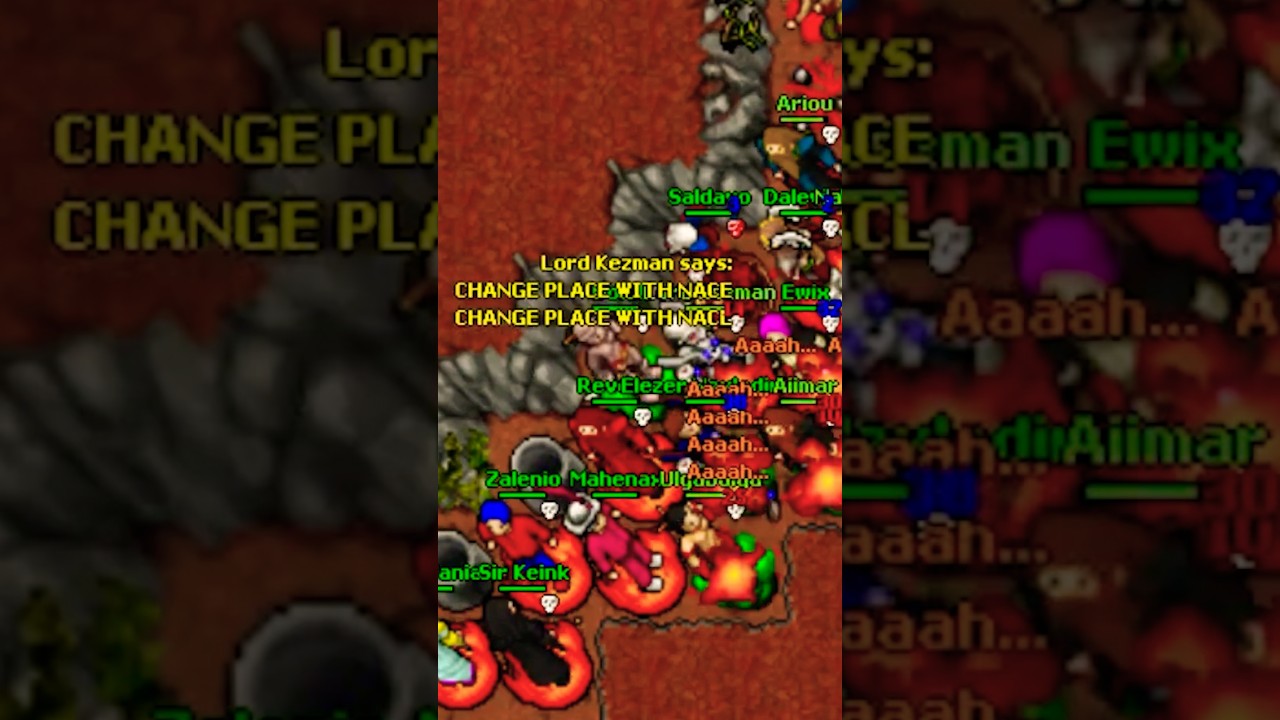 Wielka wojna w tibii #tibia #gaming #gorgogaming #gorgo #lunara