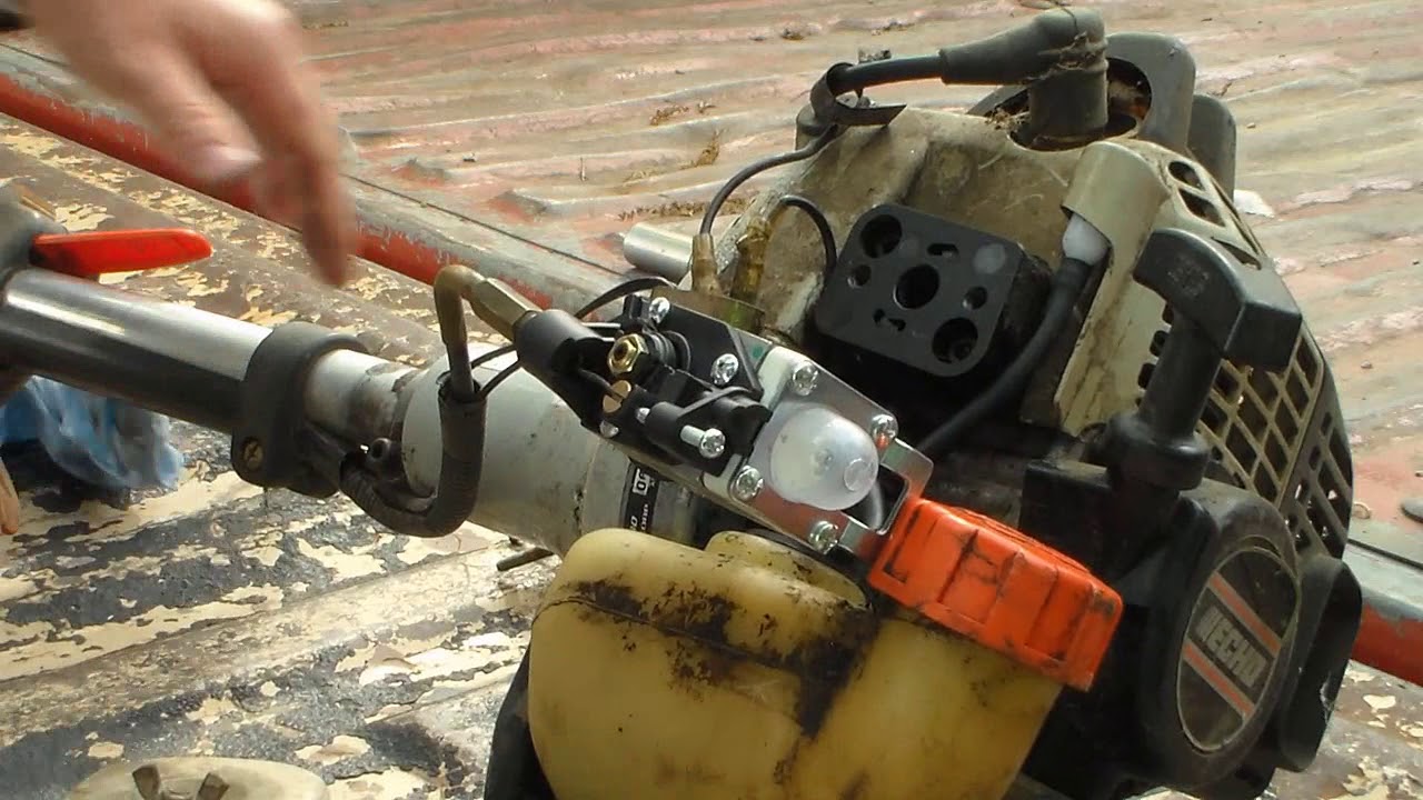 Echo Trimmer Carburetor Replacement (Warning: Bad Camera Angles)