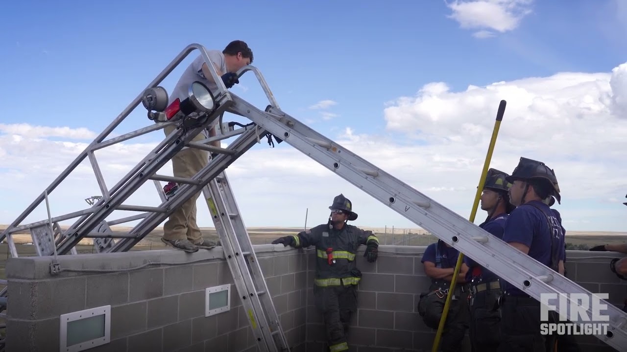 Parapet Wall Transitions | Firefighter Ladder Training