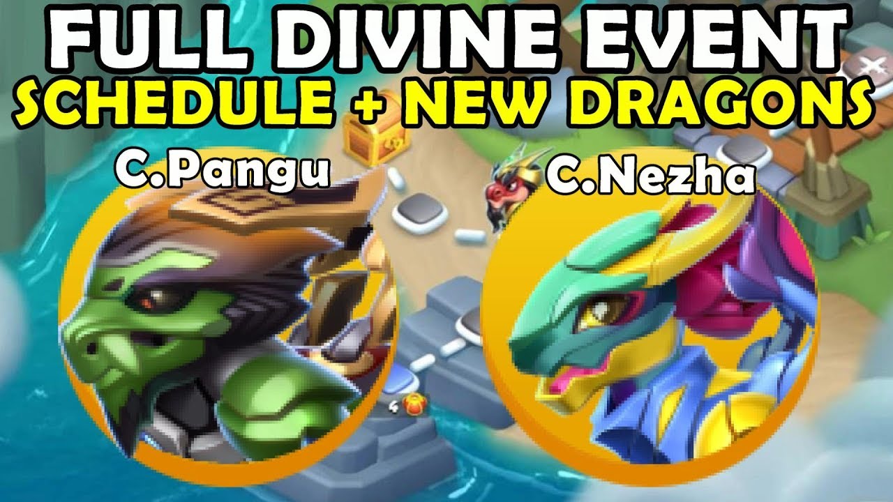 FULL DIVINE EVENT SCHEDULE REVEALED! Get CHRONO PANGU + MORE Divines! - DML #1177