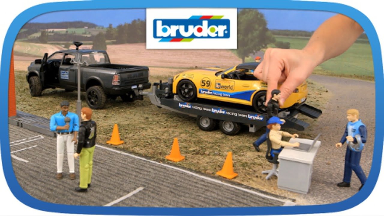 BRUDER Racing Team -- 02504 -- Bruder Spielwaren