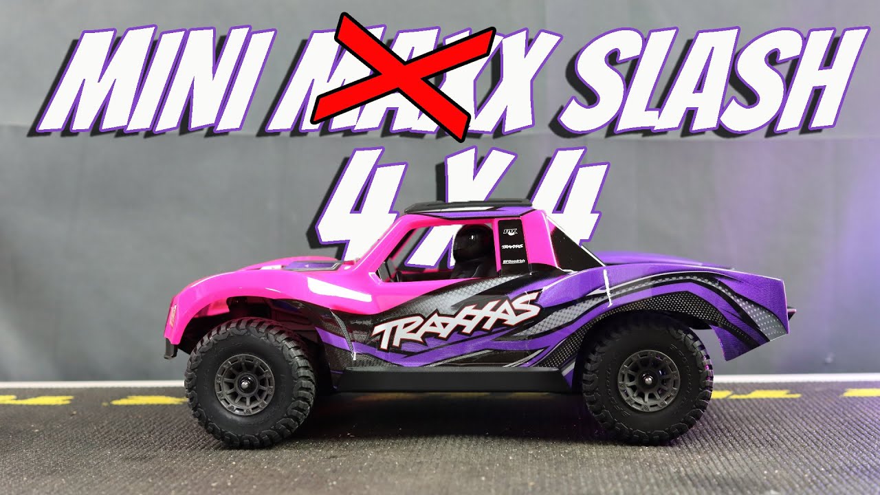 Обзор Traxxas Mini Slash 4x4