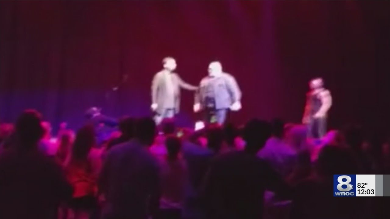 VIDEO: 'Color Me Badd' singer knocks down bandmate at Del Lago show